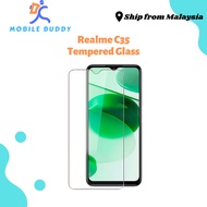 MB Realme C35 Clear Tempered Glass Screen Protector