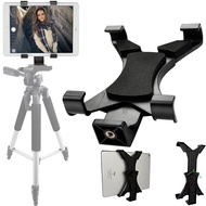 Universal Tablet Tripod Mount Adapter for iPad/Air/Mini Attachment, Samsung Galaxy Tab, Nexus and Most Tablets, Compatibility with Tripod/Monopod/Selfie Stick