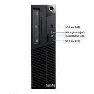 คอมพิวเตอร์มือสอง Lenovo ThinkCentre M73 CPU Core i5-4570  3.20 GHz ฮาร์ดดิสก์ SSD วินโดว์แท้ พร้อมโปรแกรมโปรแกรมพื้นฐาน