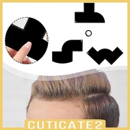 [Cuticate2] 3x Enhancement Card for Barbers Template Edge Alignment Haircut Accessories for Men Prof