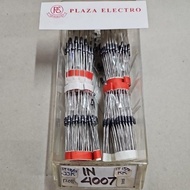 DIODE 1N 4007 IN4007 1A AMPERE RECTIFIER DIODE 1A IN 4007 MIC ORIGINAL