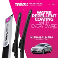 Trapo Hydrophobic Car Wiper Blade Nissan Almera (2012-2019) 1 Set