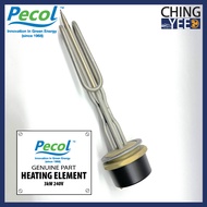 Genuine Pecol Storage Water Heater Spare Part - Heating Element 3kW 240V