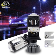 H4 H7 Led Mini Bi เลนส์ Led โปรเจคเตอร์ไฟหน้ารถ20000LM Lampada Led H4 Hi/low Beam ไฟ Canbus 12V หลอด