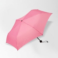 晴雨兩用 | 日本BRUNO 玻璃纖維便攜式摺疊雨傘 (粉色)