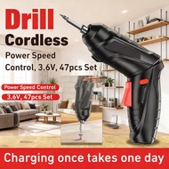 Set 3 Mode 588VF Drill Screwdriver Impact Power Cordless Drill Speed 2