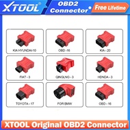 XTOOL Original OBD2 Connector For Toyota For BMW For Hyundai For Honda For KIA For Fiat With X100PAD