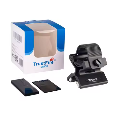 TrustFire GM03 Magnet Flashlight Mount Holder Universal Force Magnetic Gun Mount for Hunting Tactica