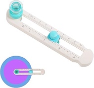 Circle Cutter for Adjustable 2-20cm/0.79-7.87in Paper, DIY Crafts Round Scrapbooking Paper Cutter wi