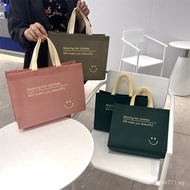 High-end Handheld Shoe Box Clothing Packaging Non-woven Fabric Thickened Apparel Handbag Shopping Ba