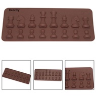 LiveCity International Chess Shaped DIY Ice Cube Chocolate Sugar