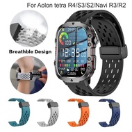 22mm 20mm Silicone Strap aolon Navi R4/R3/R2/aolon Mars R3 Breathable magnetic Bracelet For aolon te