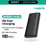 AUKEY PB-Y37 20000mAh 65W Power Delivery Powerbank Fast Charge