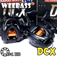 รอกหยดน้ำ รอกเบท WEEBASS DCX ระบบ DC 5+1BB รอบ 7.0:1