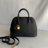 🈶購證 #全網最低 #閒置新全配 愛馬仕黑金Bolide25 epsom皮