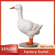 Duck Lamp, 3D Duck Table Lamp, Lifelike LED Lamp, Resin Duck Night Light with USB, White Factory Out