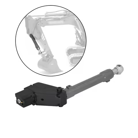 EC160E DoubleE Drive Bucket Push Rod with Gearbox Pack 60mm Stroke 7.4V For 1/14 E010 RC Electric Ex