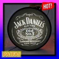 Jack daniel ป้าย ป้ายไฟ led ป้ายหน้าร้าน ป้ายไฟ เหล้า ป้ายเครื่องดื่ม ป้ายไฟ jack daniel ด้านเดียว ต