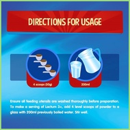 ♙ ⁂ ◶ LACTUM Chocolate Milk Supplement Powder for 3+ Years Old 350g