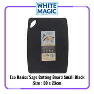 White Magic Eco Basics Chopping Board (SAGE) | Black | 4 Size Option | FSC Certification |