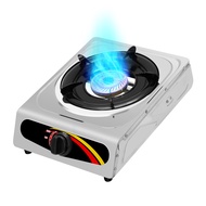🔥🔥CHRIS OPAICN 304 Stainless Steel Built-in Tabletop 9 Lotus Flame Burner Gas Stove Fierce Flame Coo