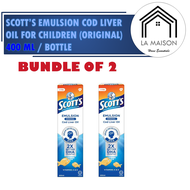 Scott's Emulsion Cod Liver Oil for Children 2-Pack