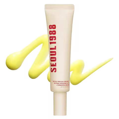 SEOUL 1988 Retinol Eye Cream 4% Advanced Retinol Liposome Fermented Soy Korean Skin Care 30ml Lightw