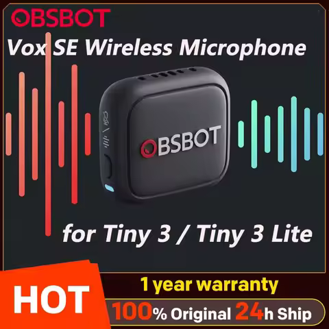 OBSBOT Vox SE Wireless Microphone for Tiny 3 / Tiny 3 Lite·