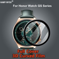 Compatible For Honor Watch GS4 GS3 GS 4 3 3i SmartWatch Full Cover HD Clear Plating Soft PET PMMA Fi