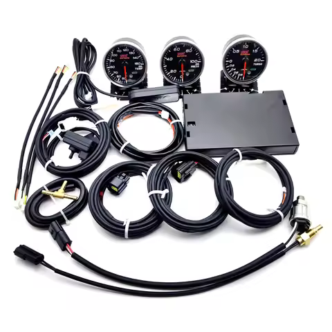 60mm STI Genome oil temp oil press Boost triple gauge FORESTER LEGACY OUTBACK Impreza OUTBACK WRX BR