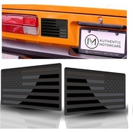 Embossed 3D American Flag Sticker, 5" x 3" Metal American Flag Emblem Decal, Car Decals Bumper Stick