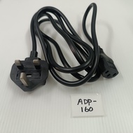 (1pcs ADP-160) Power Cord (UK) Fused 1.6 meters C13 Cable for PC Desktop TV Monitor 3 PIN 10Amp Fuse