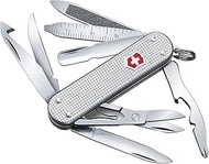 Victorinox Mini Champ Alox Swiss Army Knife, Compact, 15 Functions, Swiss Made Pocket Knife with Ora
