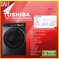 TOSHIBA TWD-T25BZU115MWS(MG) T25 10.5 KG COMBO WASHER DRYER