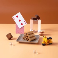 【鬍子國王】頂級法國奶油蛋捲－輕巧隨手瓶 黑糖