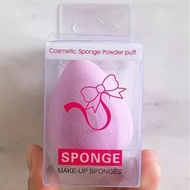 (10 PCS) (With Box) Non Latex Foundation Sponge Span Muka Lembut Span Muka  Make Up Powder Puff Boro