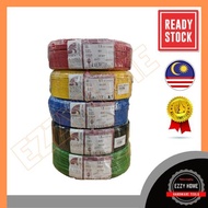 Mega Kabel 1.5mm 2.5mm 4.0MM Insulated PVC 100% Pure Copper Cable SIRIM approve JKR spec cable