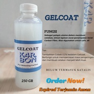 Gelcoat Resin Fiberglass Lem Gelcoat 250gr