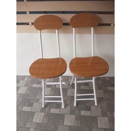 Promotion 2 Pieces Simple And Modern Folding Chair Portable Cafe Restaurant Great Value Normal Wareh
