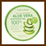 BUBBLE DREAM - 100%蘆薈舒緩保濕啫喱凝膠 300ml (舒緩、鎮靜、保濕、消炎、抗菌、消腫、止痛) 8809407720960 (平行進口)