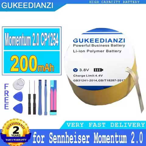 Mobile Phone Batteries 200mAh CP1254 CP1454 For Sennheiser Momentum 1 2 3 True Wireless 2 Headset Po