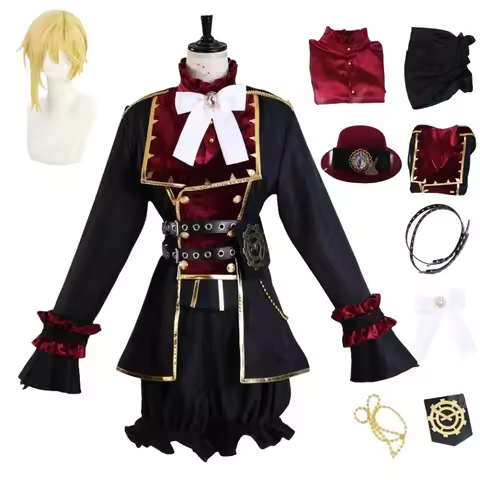 Anime Ensemble Stars Cosplay Valkyrie Enstars Nito Nazuna Wig Theatre Uniform Cosplay Costume Hallow