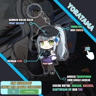 Gantungan Kunci Klukai HK416 Girls Frontline GFL 2, Anime Lucu Keychain