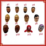 Wwe Figure Head Carving Accessories Ring Wrestler Doll Head Carving Replaceable Accessories
