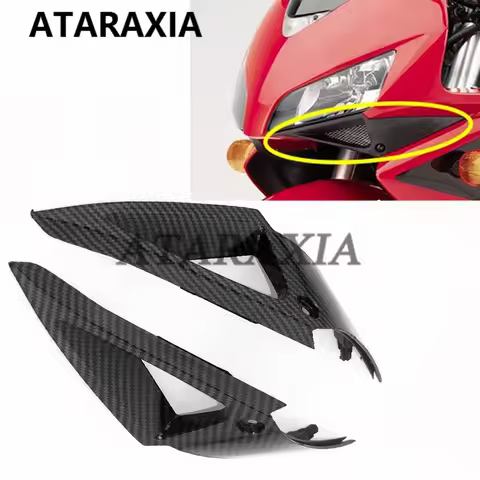 Motorcycle Front Side Nose Cover Headlight Side Panel Carbon Paint Fairing For HONDA CBR1000RR CBR 1