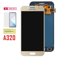แถมฟิล์มกันลอย Lcd Screen หน้าจอ อะไหล่จอ จอชุด samsung galaxy A3 A310 A320 A5 A510 A520 A6 PLUS A60