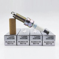 DILZKR7A11GS 95710 4/6pcs Dual Iridium Spark Plug untuk Honda CIVIC IX 1.8L CR-V CRV 2.0L R18Z4 R20A
