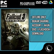 Fallout 3 - Game of the Year Edition Full DLCs Game PC Laptop
