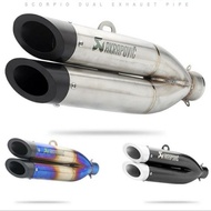 Motorcycle Modified Scorpion Exhaust Muffler Street Exhaust