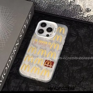 MCDONALD'S Suitable for OPPO cases, Compatible OPPO A1 A3s A5 A7 A8 A9 A12 A16 A18 A33 A52 A53 A54 A